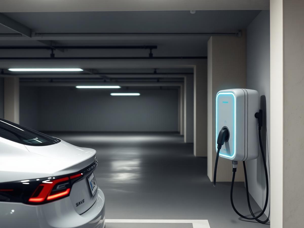 EV charger · Sengkang condo
